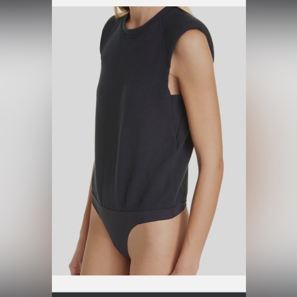 Jonathan Simkhai Women’s Organic Cotton Channing Sleeveless Bodysuit Size L - Picture 2 of 12